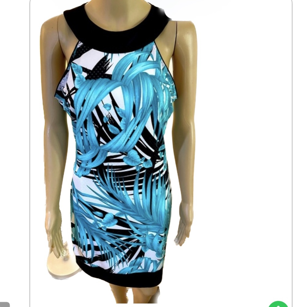 Beautiful blue Cache dress size 10